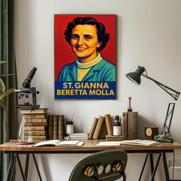 St. Gianna Beretta Molla Poster