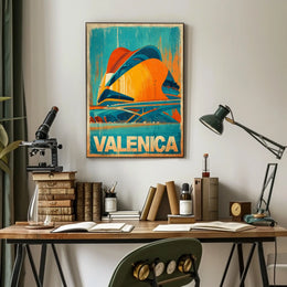 Valencia Architecture Poster