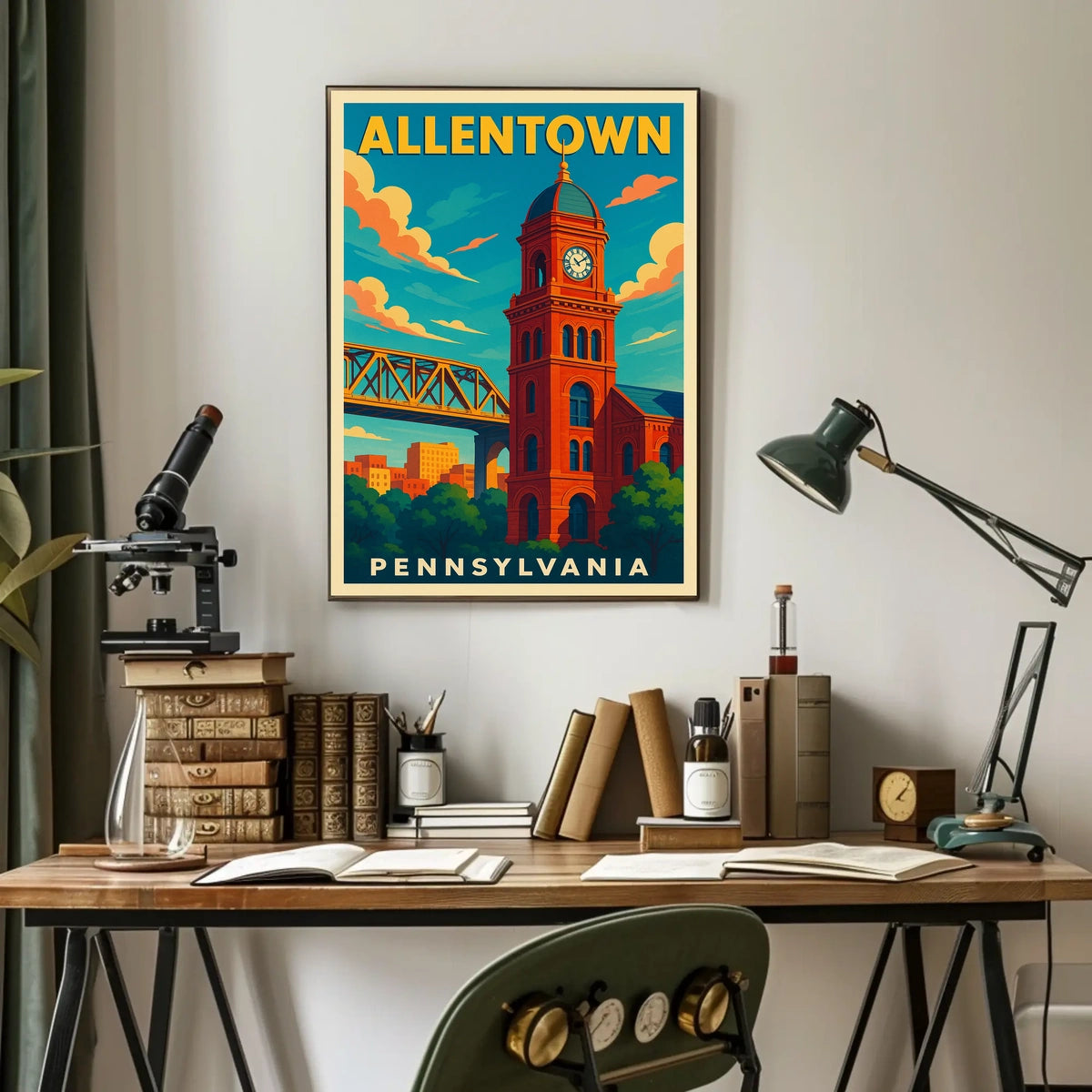 Allentown, Pennsylvania Poster