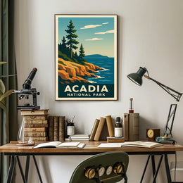 Acadia National Park Poster