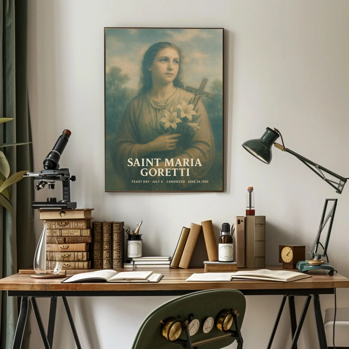 Saint Maria Goretti Poster