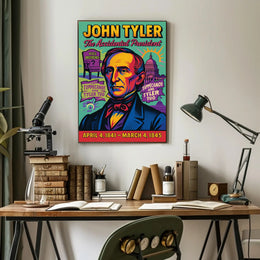 John Tyler The Accidental President Poster PosterGoat
