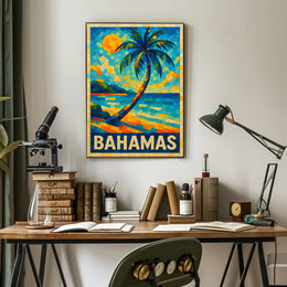 Vibrant Bahamas Poster