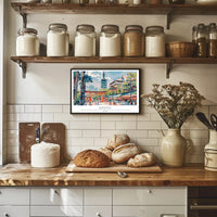 Vibrant Kyoto Scene Poster PosterGoat
