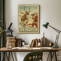 Reindeer Adventure Poster