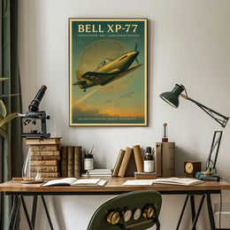 Bell XP-77 Lightweight Fighter Poster