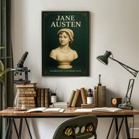Jane Austen Celebrating A Literary Poster