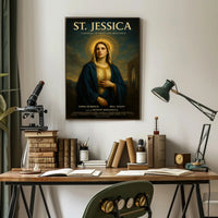 St. Jessica Religious Art Poster - Inspirational Decor
