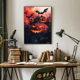 Haunted Halloween Night Poster