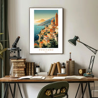 Scenic Views of Positano Poster PosterGoat