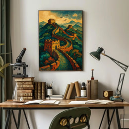 The Great Wall of China A Timeless Wonder Poster
