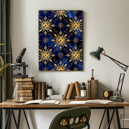 Celestial Elegance Art Print: Space or Astronomy Poster