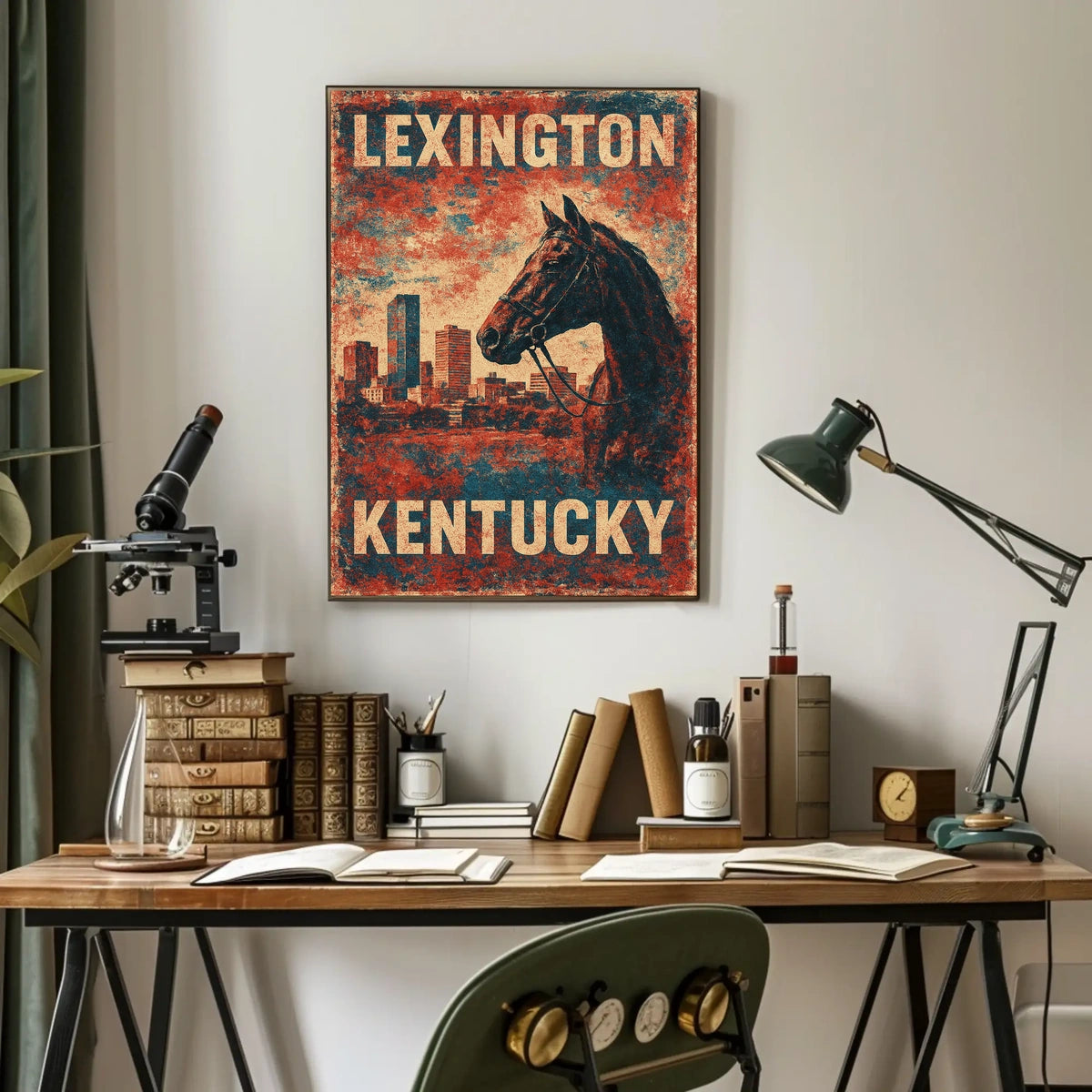Lexington Kentucky Wanderlust Cityscape Photography Poster