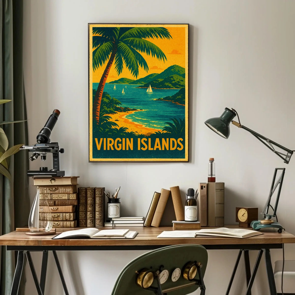 Virgin Islands Paradise Poster