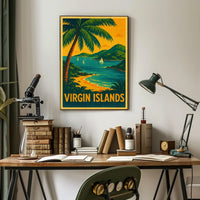 Virgin Islands Paradise Poster