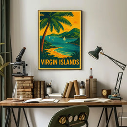 Virgin Islands Paradise Poster