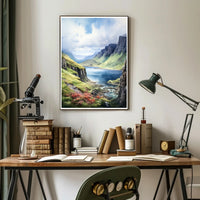 Tranquil Highland Landscape Poster PosterGoat
