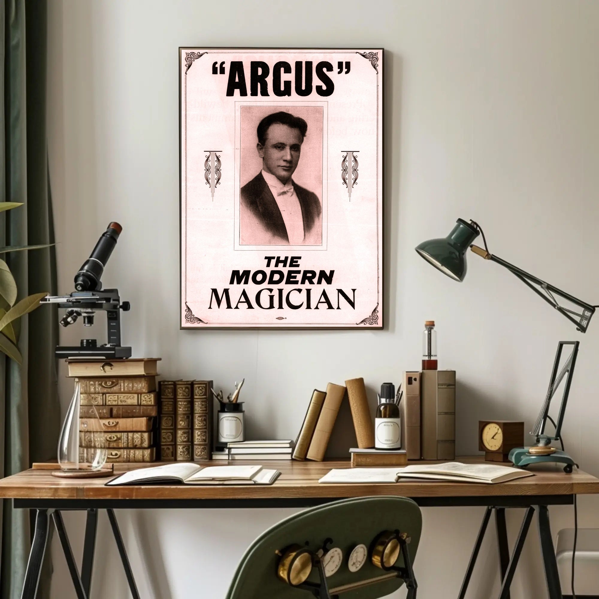 Argus the Modern Magician Historical or Presidential Poster