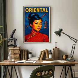 Oriental Elegance Poster