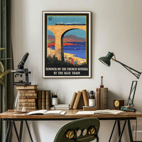 Summer On The French Riviera Poster