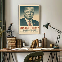 Donald Trump 47Th President Poster