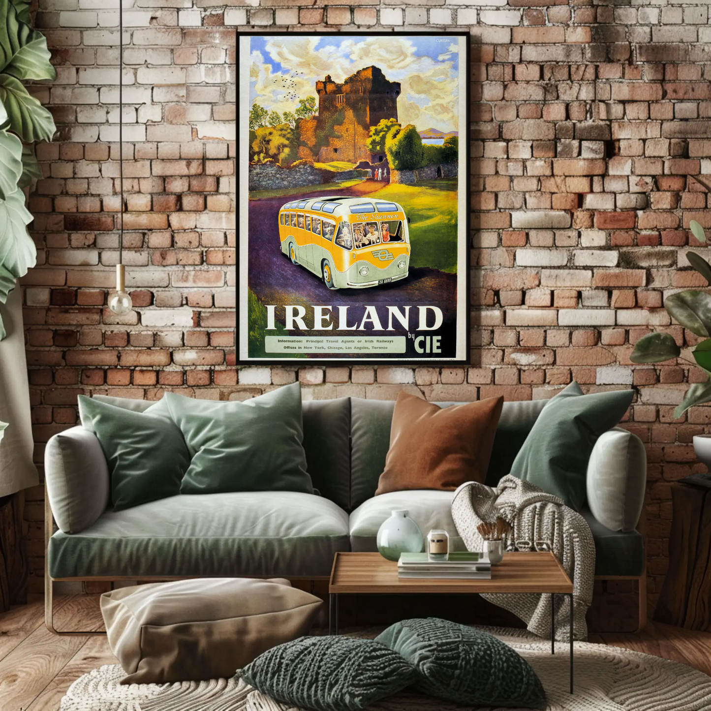 Ireland by CIE Vintage Poster