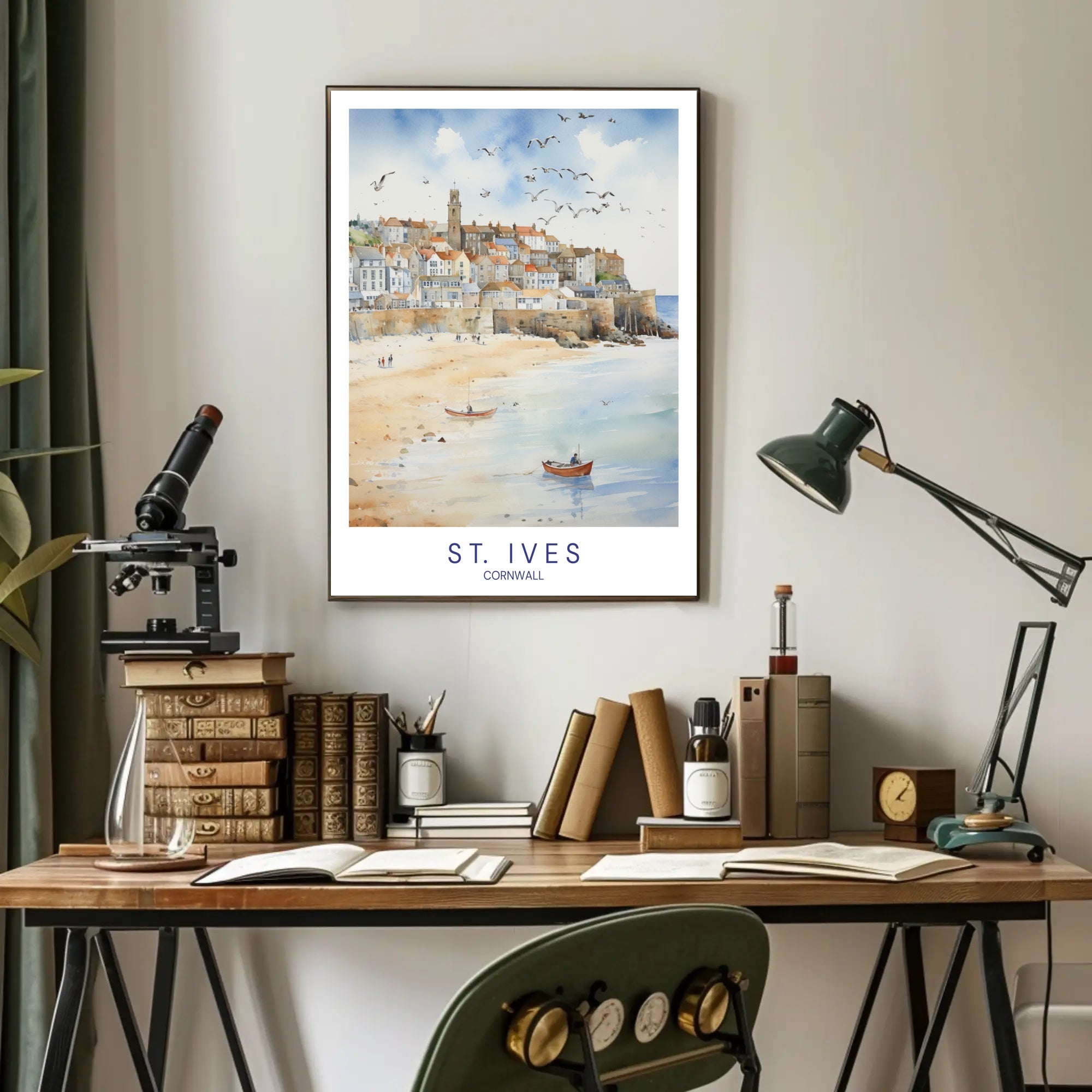 St. Ives, Cornwall Poster PosterGoat