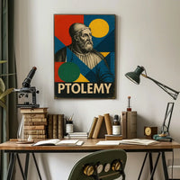 Ptolemy Tribute Vintage Art Poster