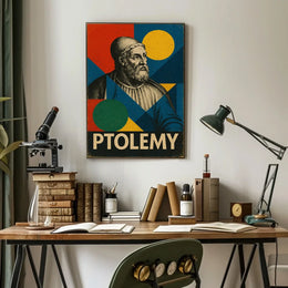 Ptolemy Tribute Vintage Art Poster