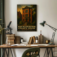Mary Mcleod Bethune Council House Poster