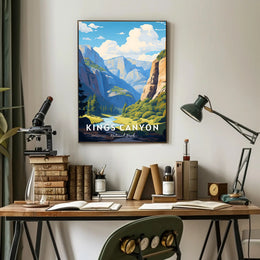Kings Canyon Scenic Adventure National Park Poster