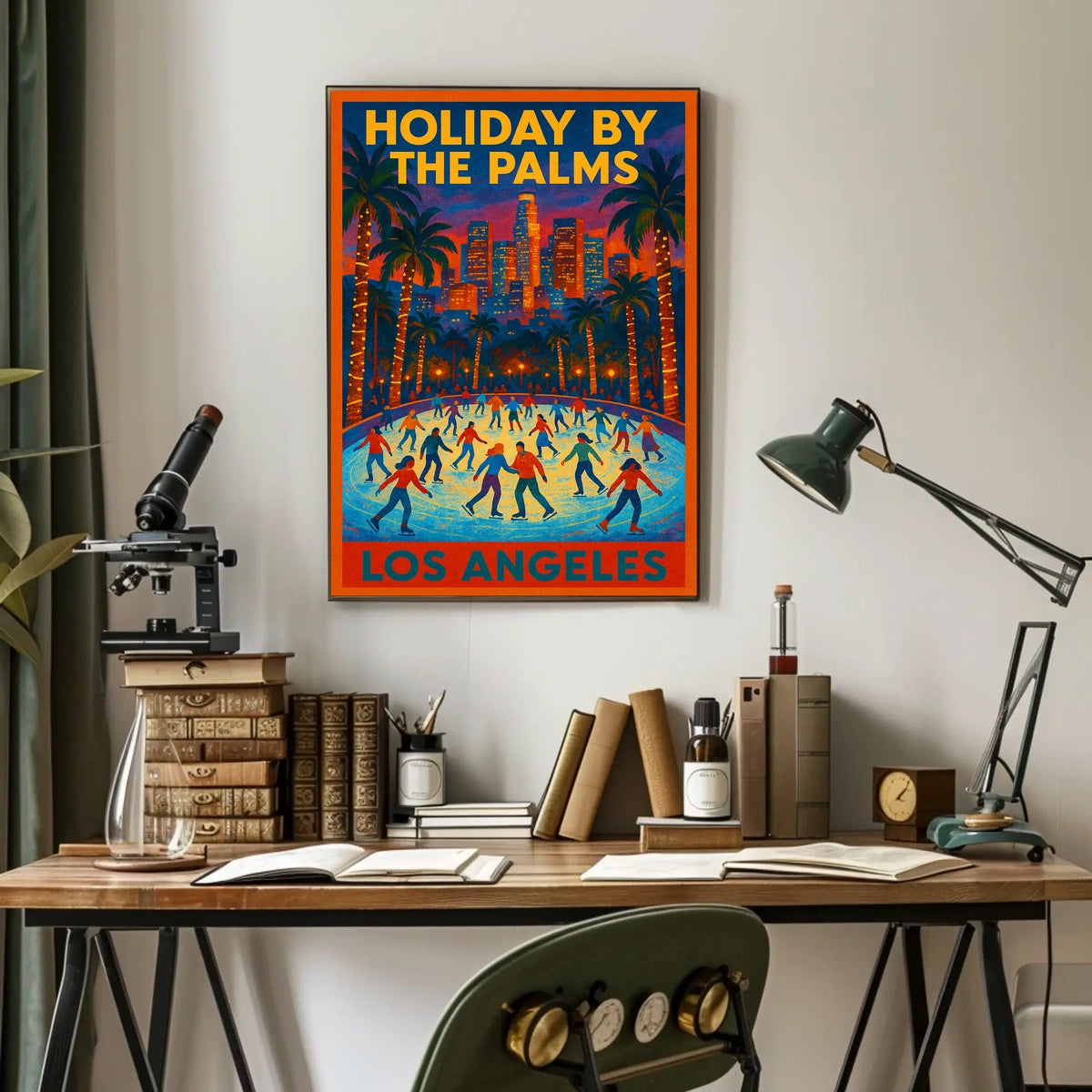 Holiday By The Palms Poster