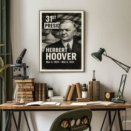 Herbert Hoover 31st President Poster