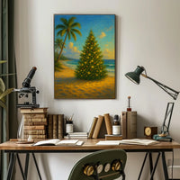 Tropical Christmas Delight Poster