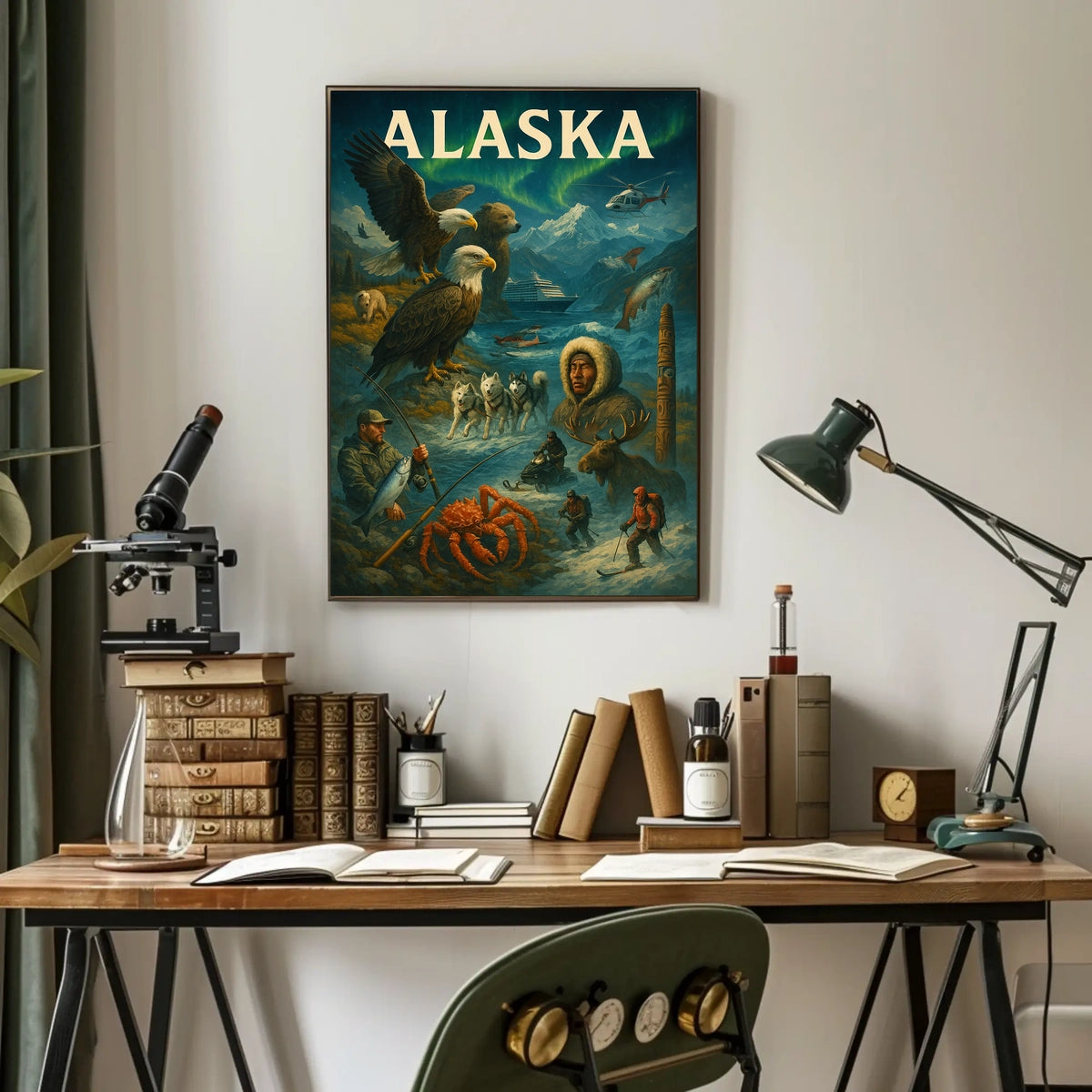 Alaska Adventure Poster