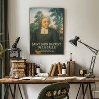 Saint John Baptist De La Salle Poster