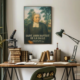 Saint John Baptist De La Salle Poster