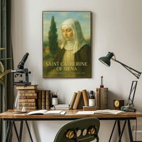 Saint Catherine Of Siena Poster