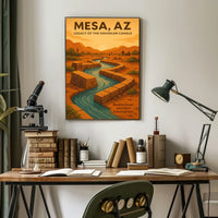 Legacy of the Hohokam Canals Poster