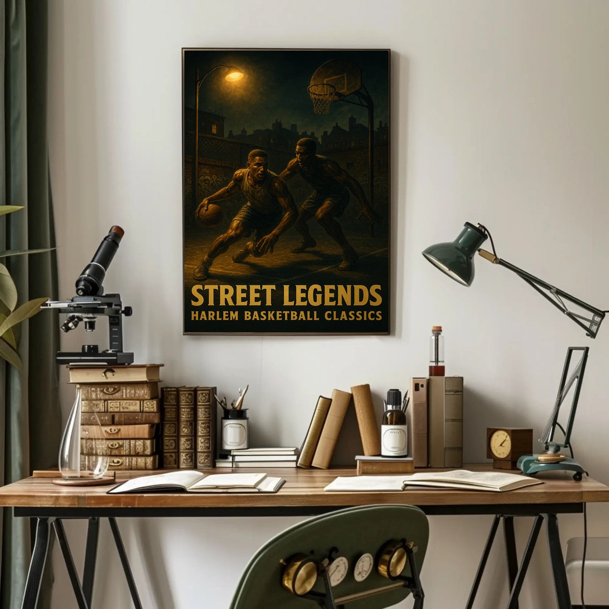 Street Legends Harlem Basketball Classics Poster