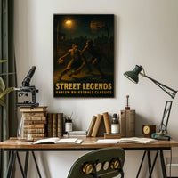 Street Legends Harlem Basketball Classics Poster