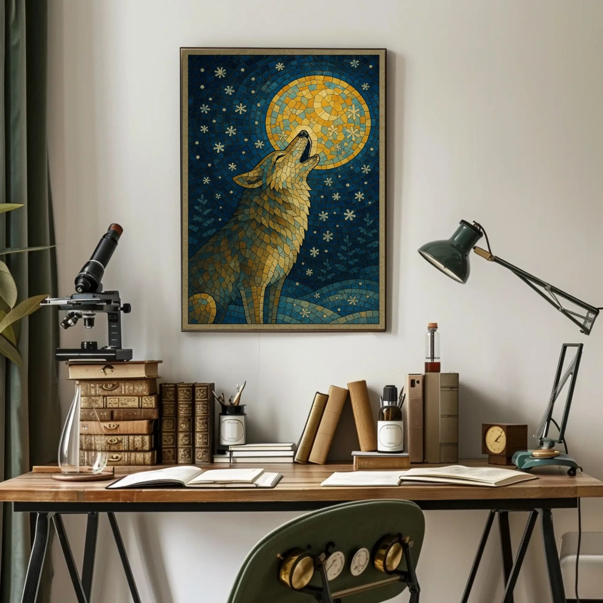 Howling at the Moon Poster