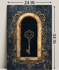 The Ornate Key Poster
