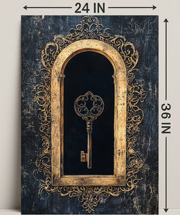 The Ornate Key Poster