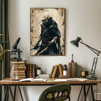 Mystical Elf Warrior Fantasy Art Poster Decor PosterGoat