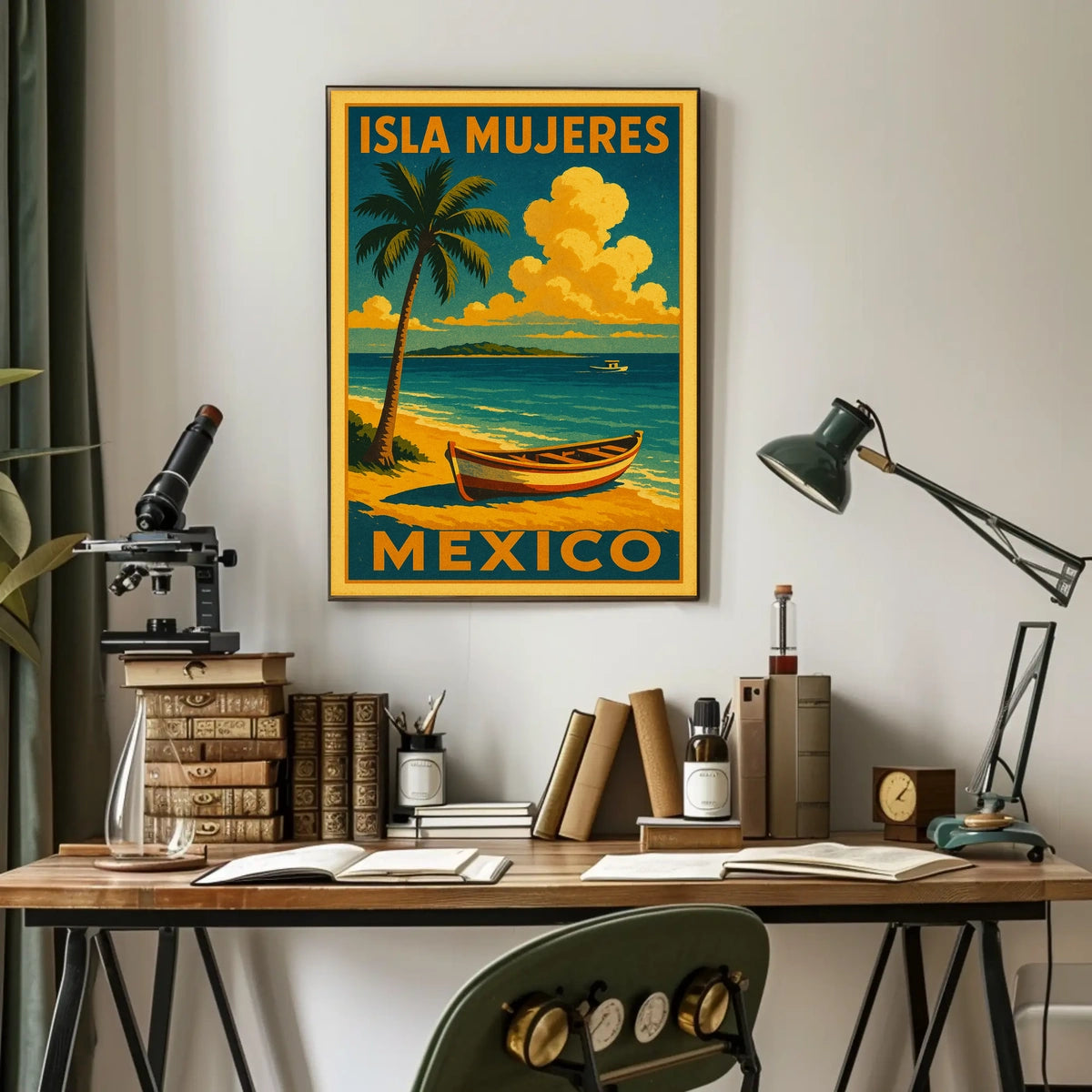 Isla Mujeres Travel Poster