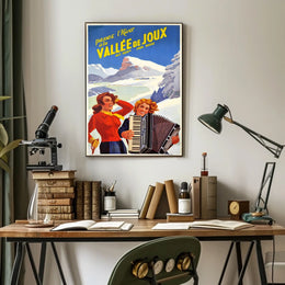 Winter In Vallée De Joux Poster