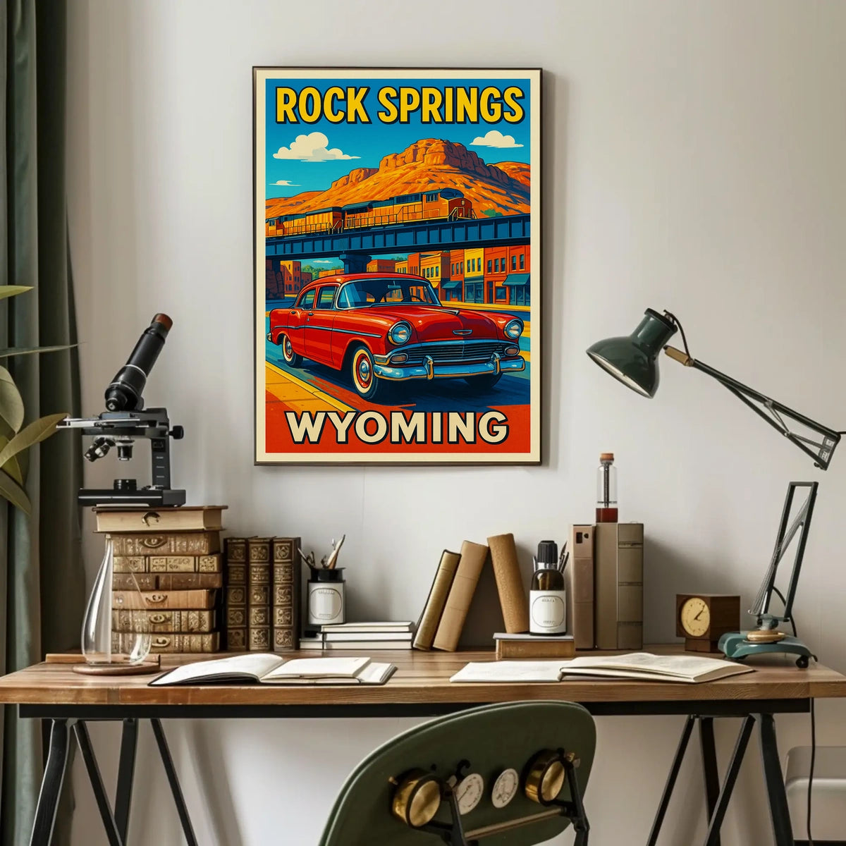 Rock Springs, Wyoming Poster