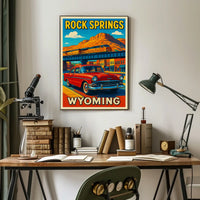 Rock Springs, Wyoming Poster