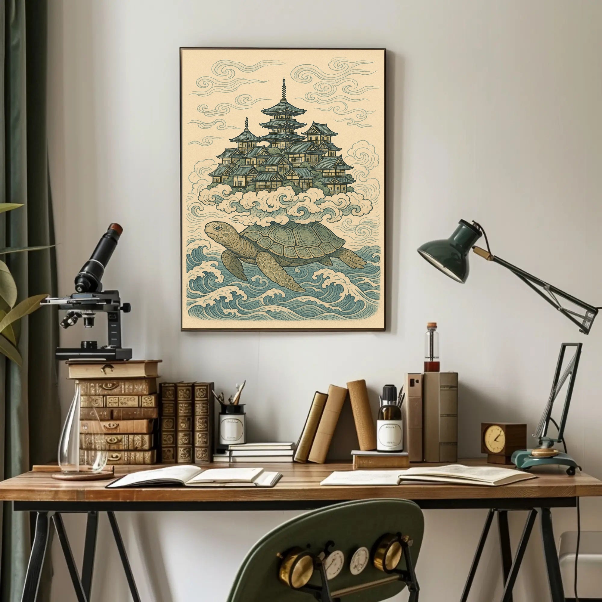 Harmony Under Ancient Skies: Fantasy or Mythology Poster